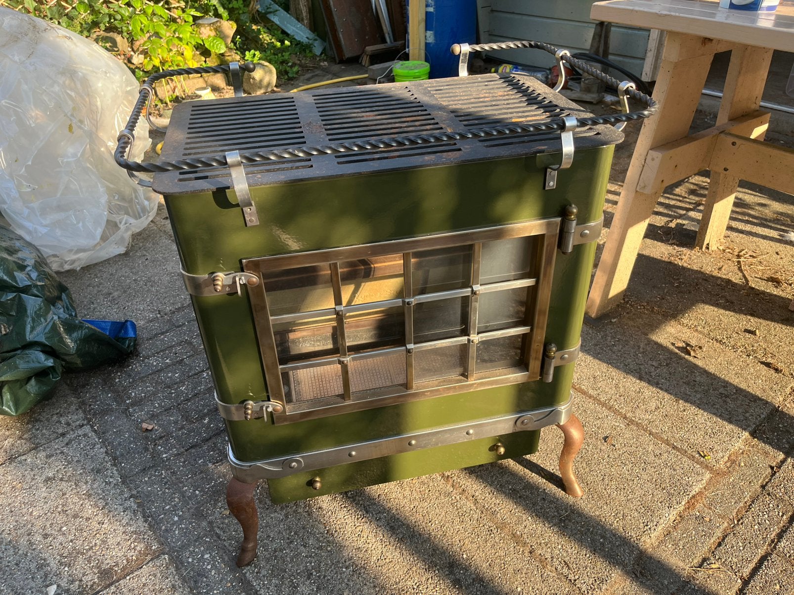 Gasoven Rydes Style RS23, Ophalen, Zo goed als nieuw, 60 cm of meer
