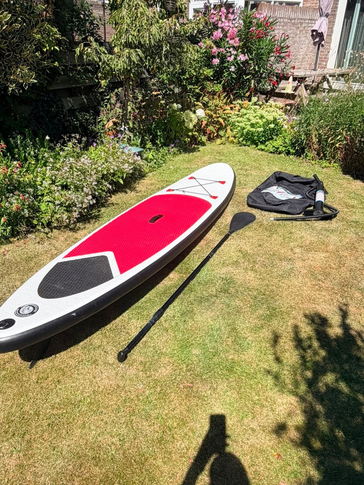 SUP board met peddel, pomp en draagtas - Zo goed als nieuw, Ophalen, Zo goed als nieuw, SUP-boards