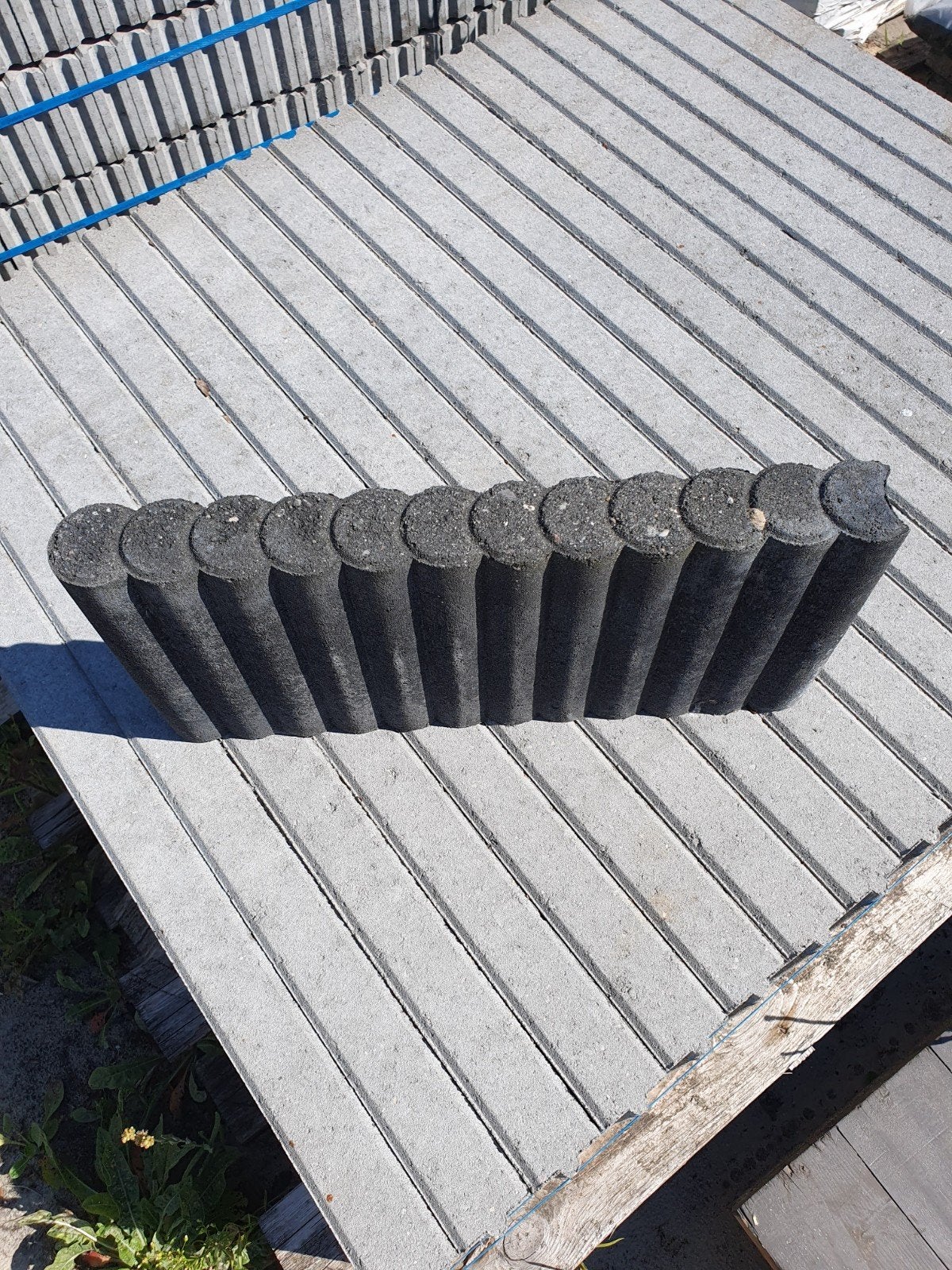 Betonnen border/palissade - antrasiet- Nieuw, Ophalen, Nieuw, Minder dan 25 cm, Border