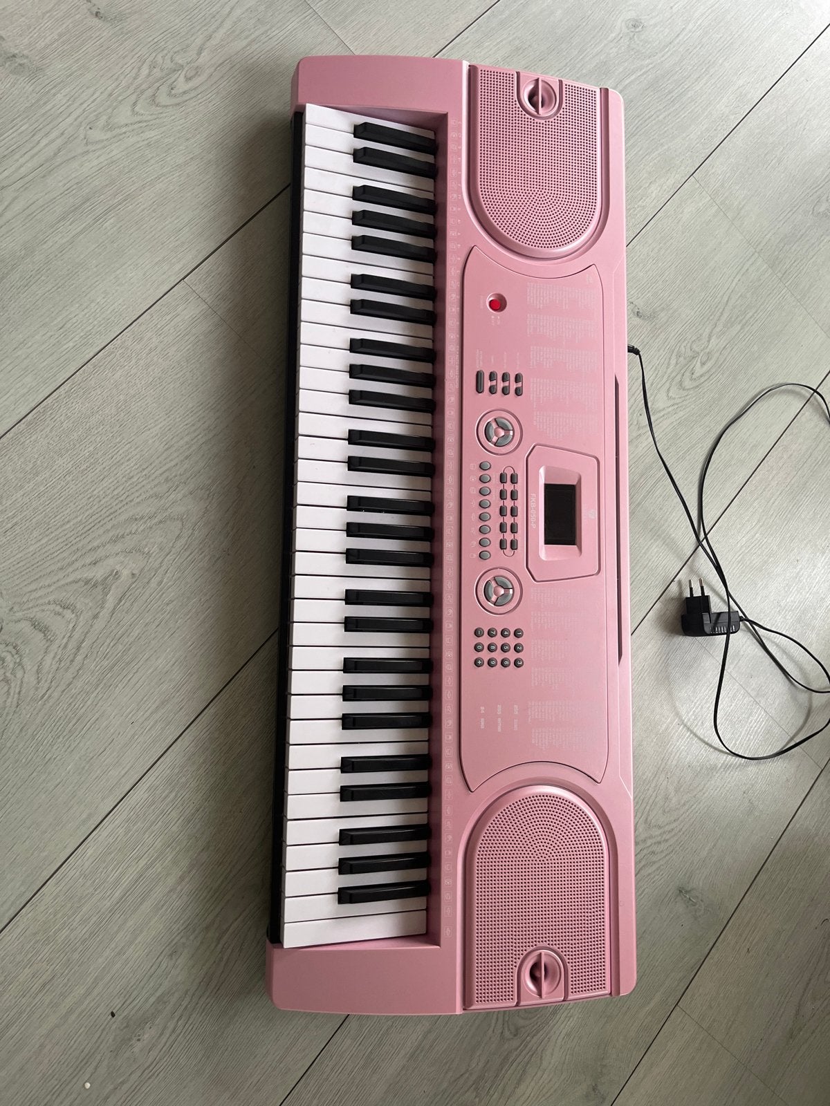 Roze keyboard voor kinderen - 61 toetsen, Muziek en Instrumenten, Keyboards, Ophalen, Gebruikt, 61 toetsen, Overige merken