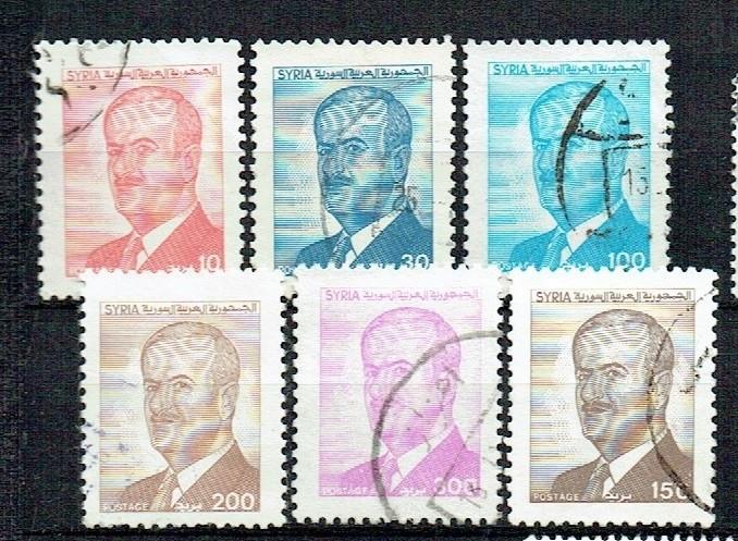 Syrie 1990 President Hafez, Verzenden, Gestempeld, Overige thema's