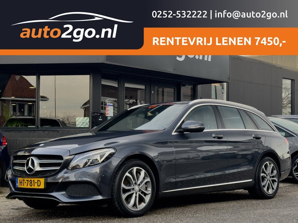 Mercedes-Benz C-Klasse Estate 350 e AUT7 EDITION LEDER NAVI, Automaat, Achterwielaandrijving, Gebruikt, Stationwagon