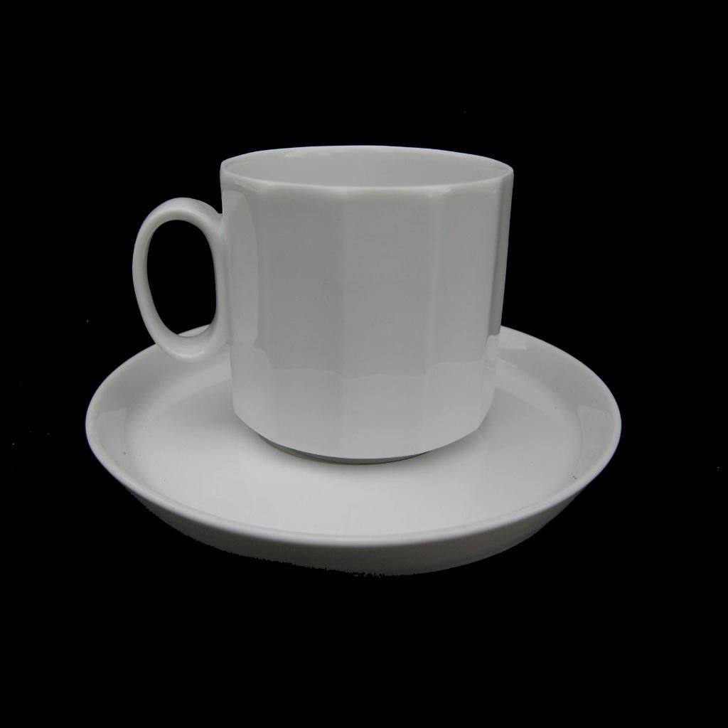 Koffiekop en schotel Rosenthal Polygon, Huis en Inrichting, Verzenden, Zo goed als nieuw, Overige stijlen, Kop(pen) en/of Schotel(s)