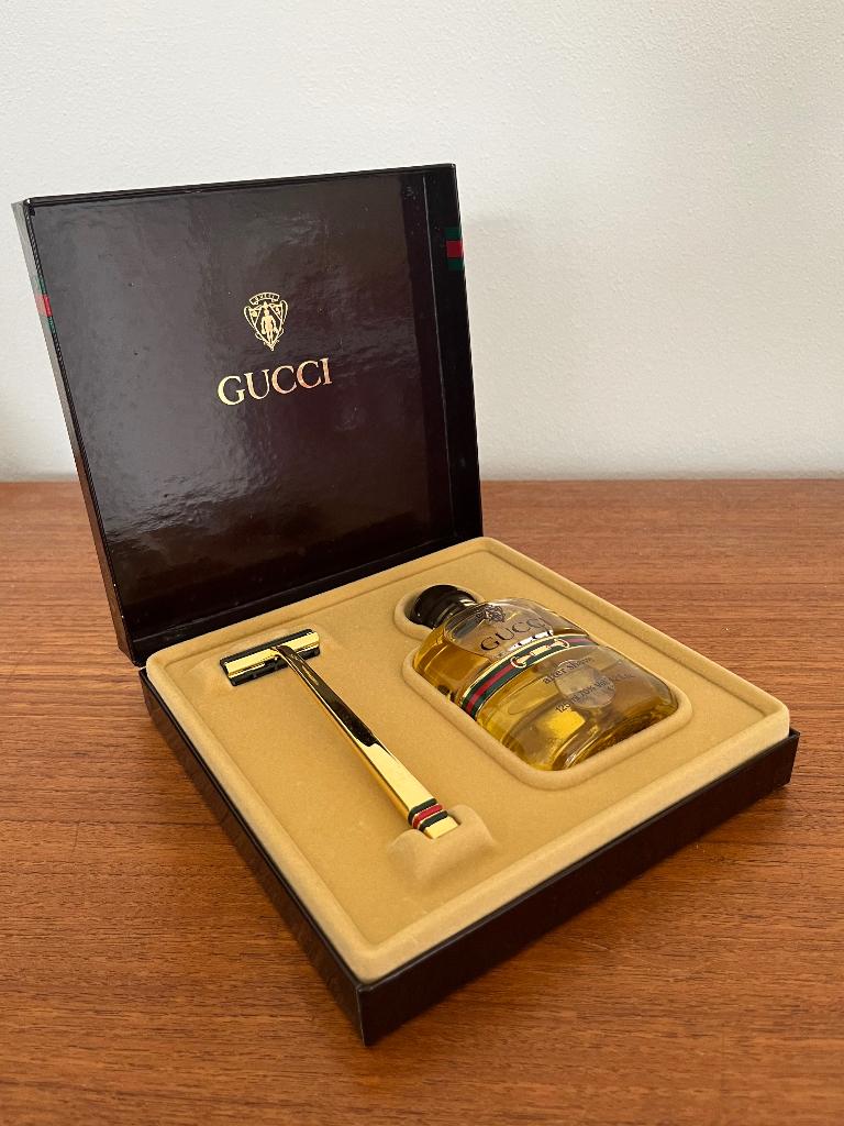 Gucci Pour Homme 125ml after shave giftset, Sieraden, Tassen en Uiterlijk, Uiterlijk | Parfum, Ophalen of Verzenden, Nieuw