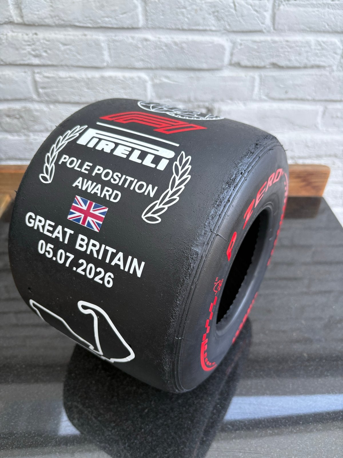 F1 Pole Position Award Replica Silverstone 2026 C5, Verzamelen, Ophalen of Verzenden, Nieuw, Formule 1
