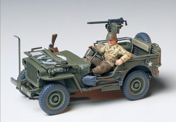 Tamiya 1:35 Willys Jeep, Hobby en Vrije tijd, Auto, 1:32 tot 1:50, Nieuw, Ophalen of Verzenden