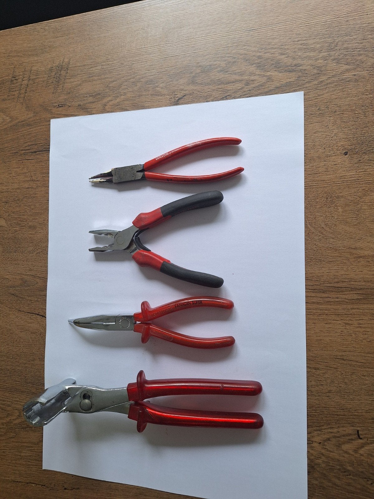Facom en Knipex tangen set, Ophalen, Gebruikt, Tang, Facom