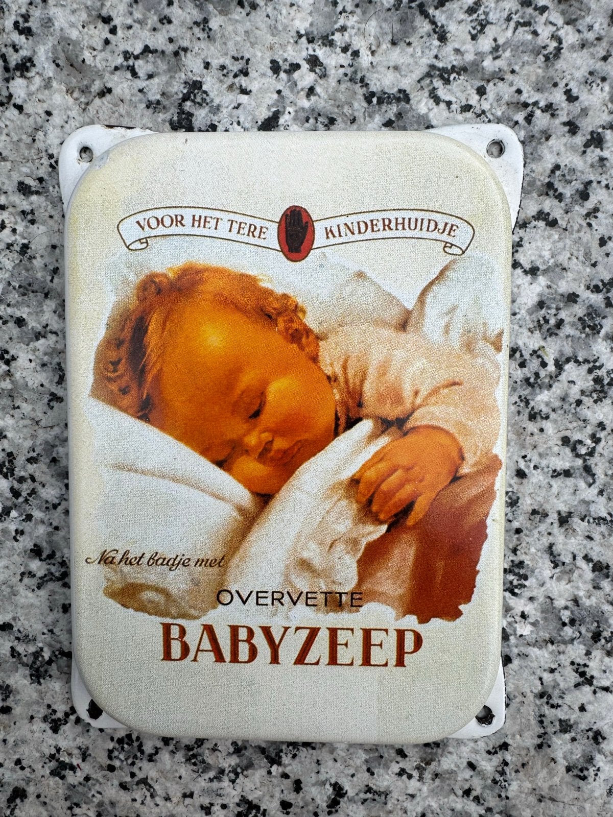 Deurpostje “overvette Babyzeep”, Antiek en Kunst, Ophalen of Verzenden