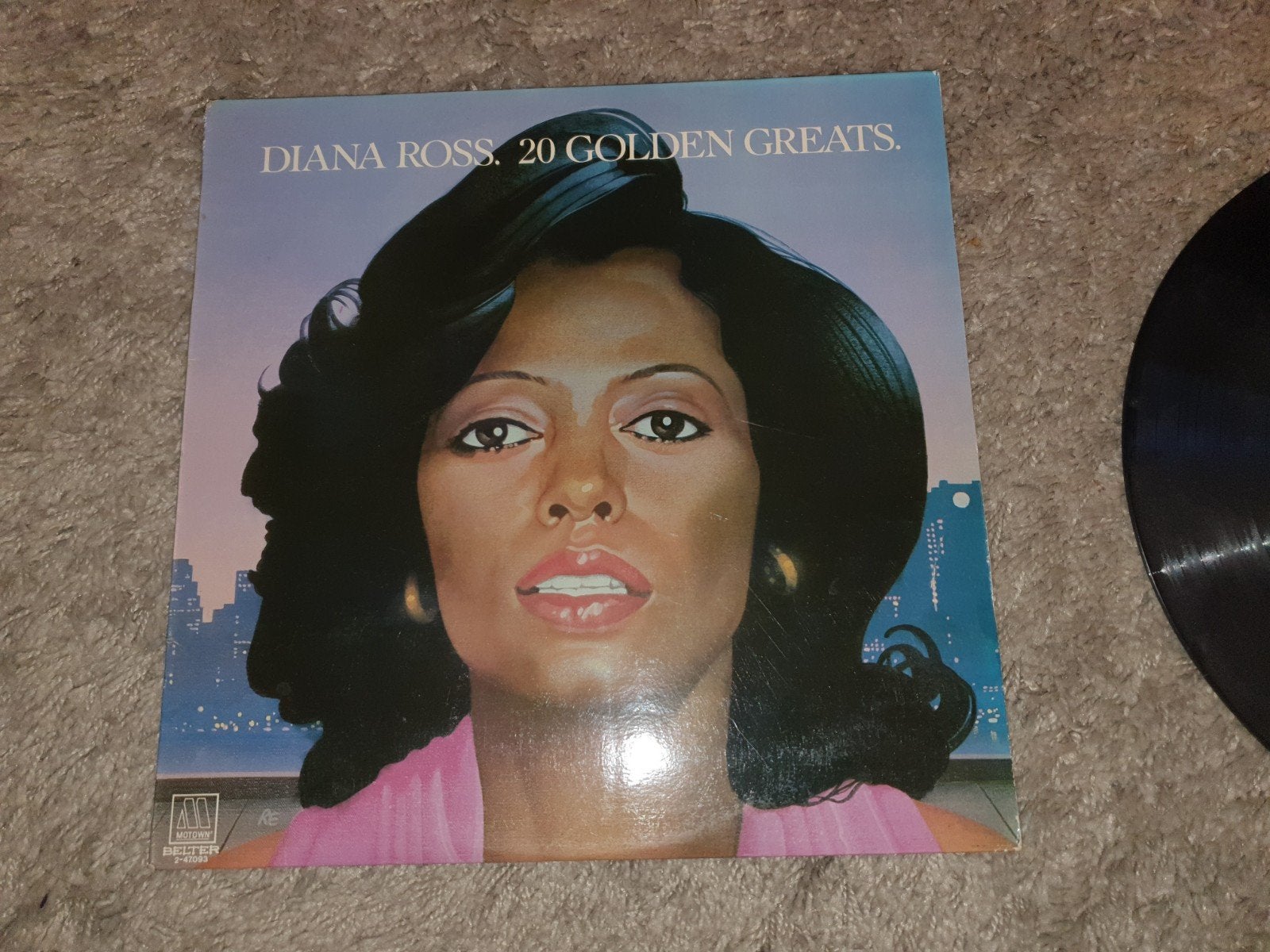 Elpee Diana Ross greatest hits, Ophalen of Verzenden, Gebruikt, Soul