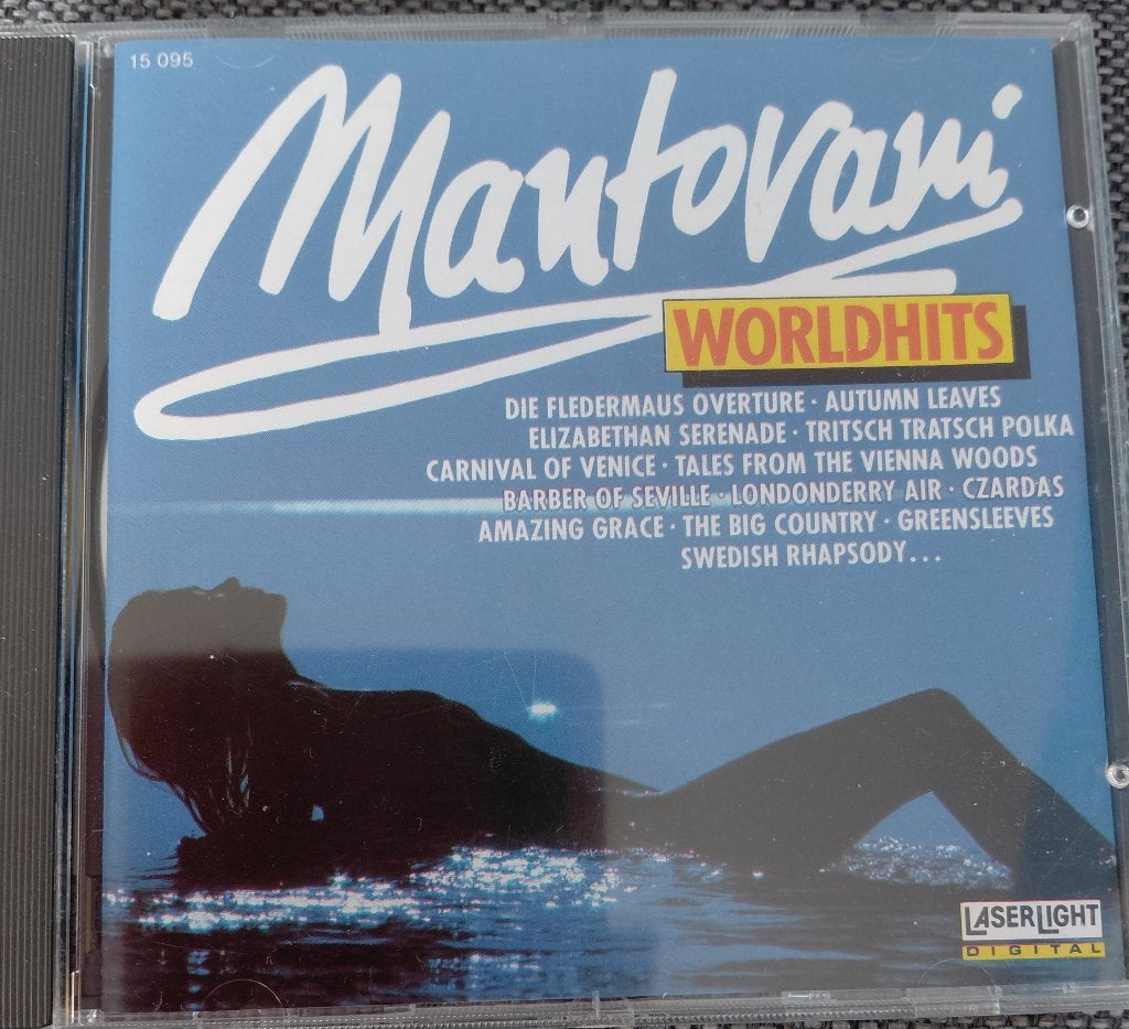 Mantovani - Worldhits CD - Klassieke en Easy Listening, Ophalen, Zo goed als nieuw, Easy listening, Inclusief doosje