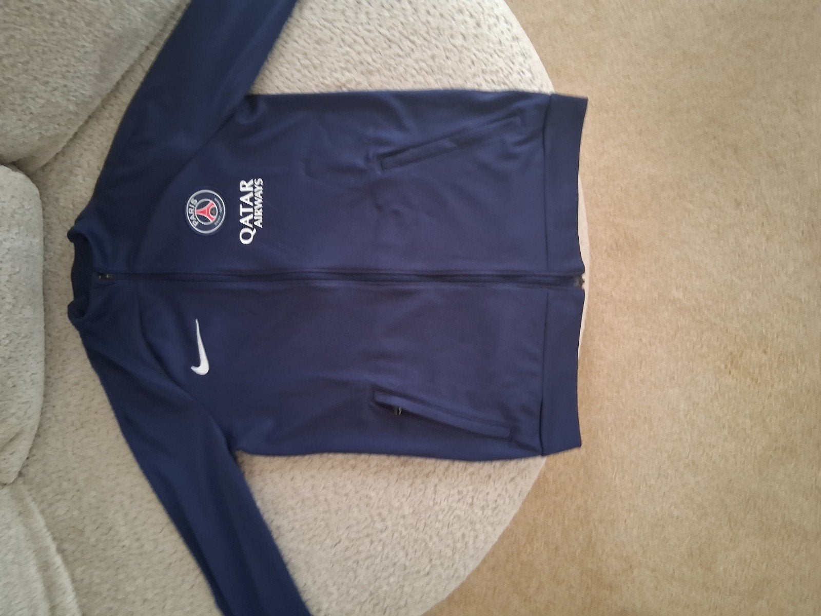 Nike PSG Trainingsvest Donkerblauw Maat M, Ophalen of Verzenden