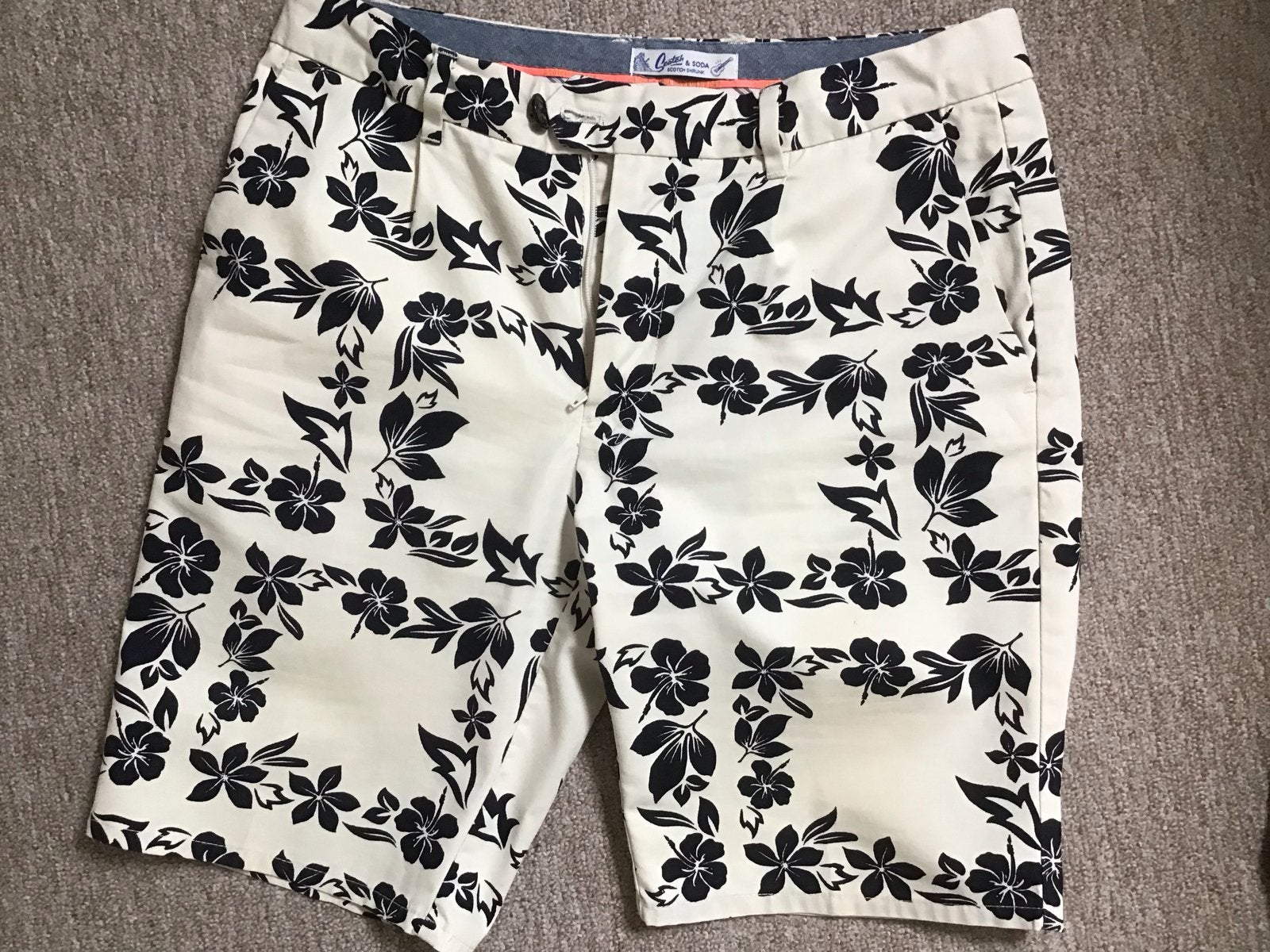 Scotch & Soda korte broek mt.14 - Zo goed als nieuw, Ophalen of Verzenden, Zo goed als nieuw, Jongen of Meisje, Broek