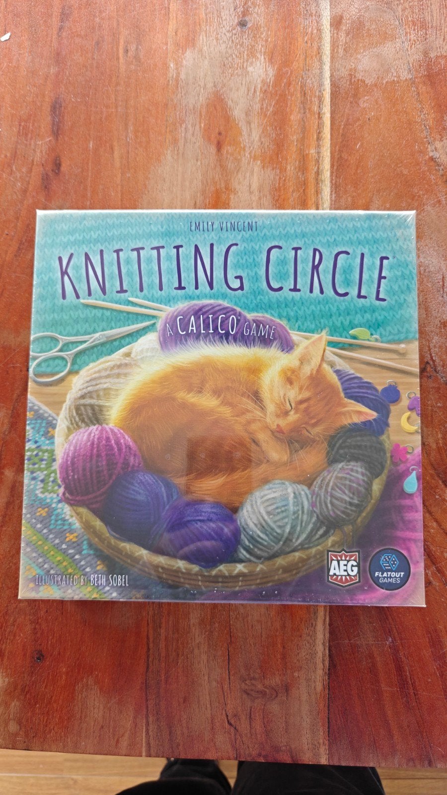 Knitting circle sealed Engels, Hobby en Vrije tijd, Ophalen of Verzenden, Nieuw, AEG