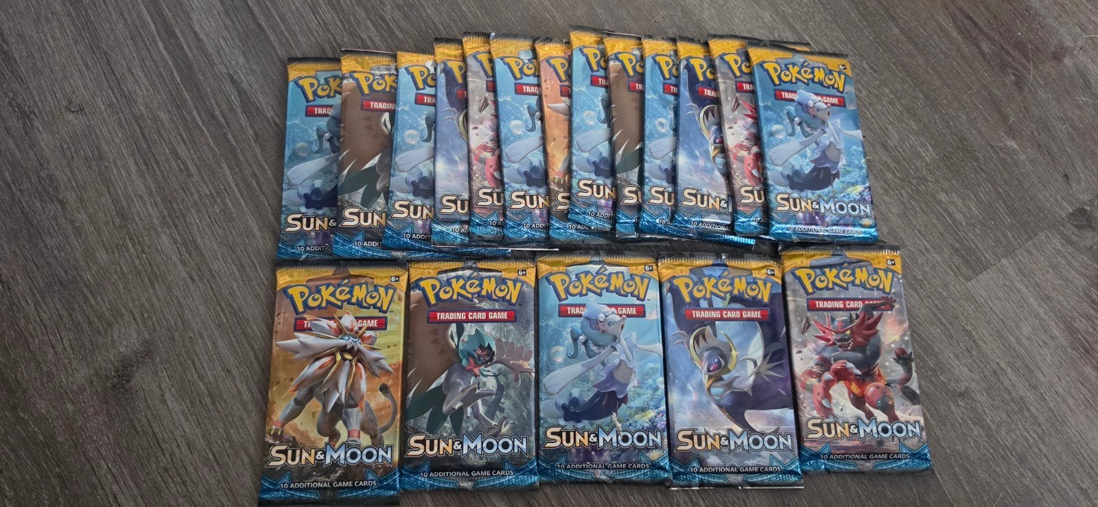 Pokémon Sun & Moon Booster Packs 18x - Nieuw en Ongeopend, Ophalen of Verzenden, Nieuw, Booster