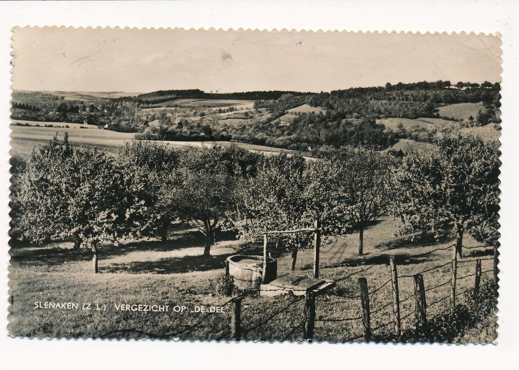 Slenaken - Vergezicht op Den Del [003-6039, Ophalen of Verzenden, 1960 tot 1980, Gelopen, Limburg