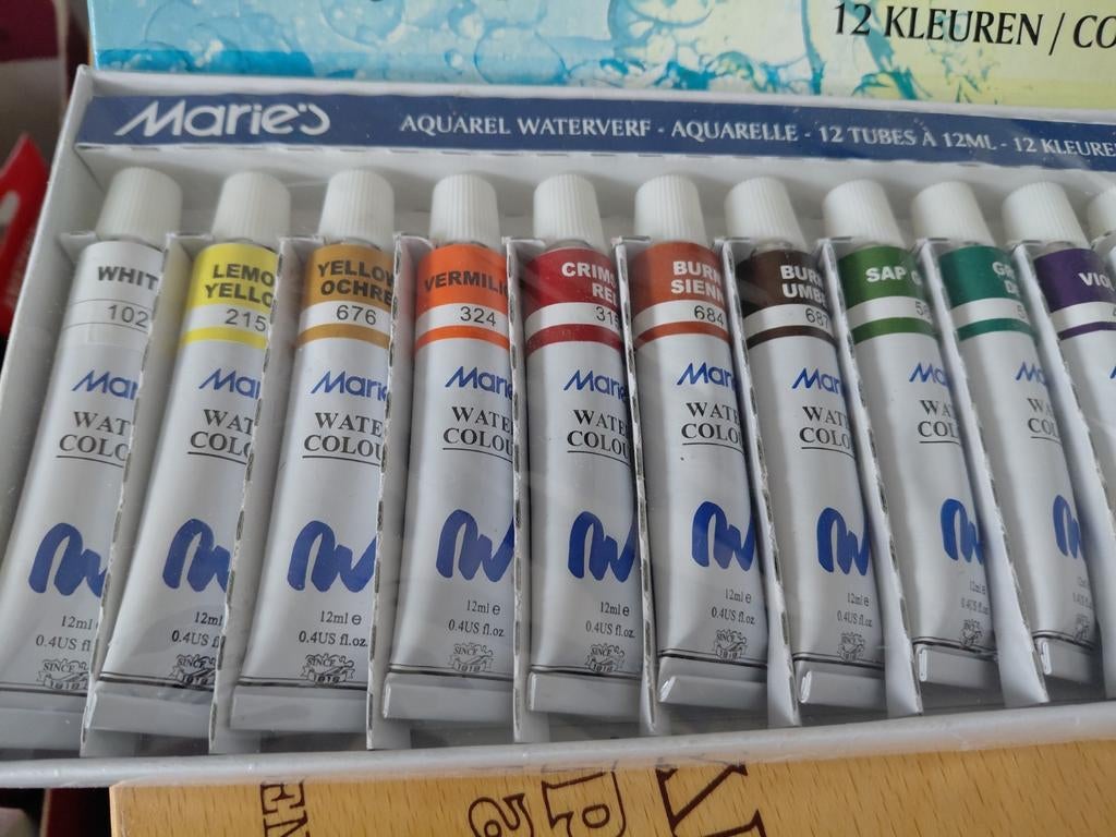 Aquarel waterverf set, Hobby en Vrije tijd, Schilderen, Ophalen
