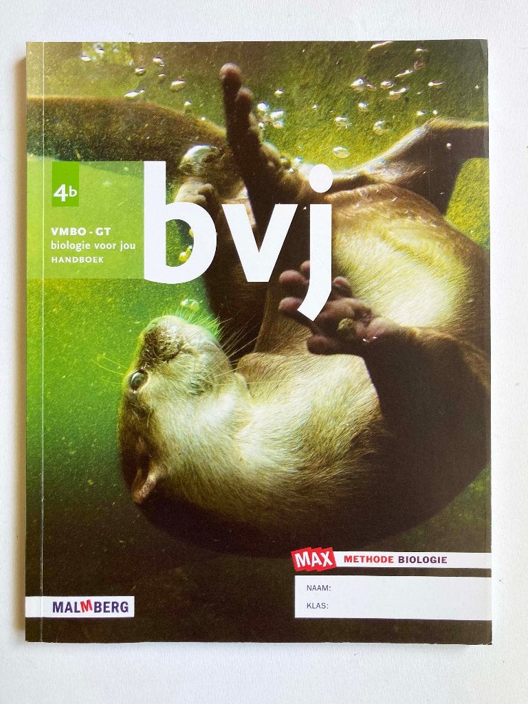 Biologie voor jou - Max methode 4b vmbo-gt handboek, VMBO, Biologie, Ophalen of Verzenden, Zo goed als nieuw