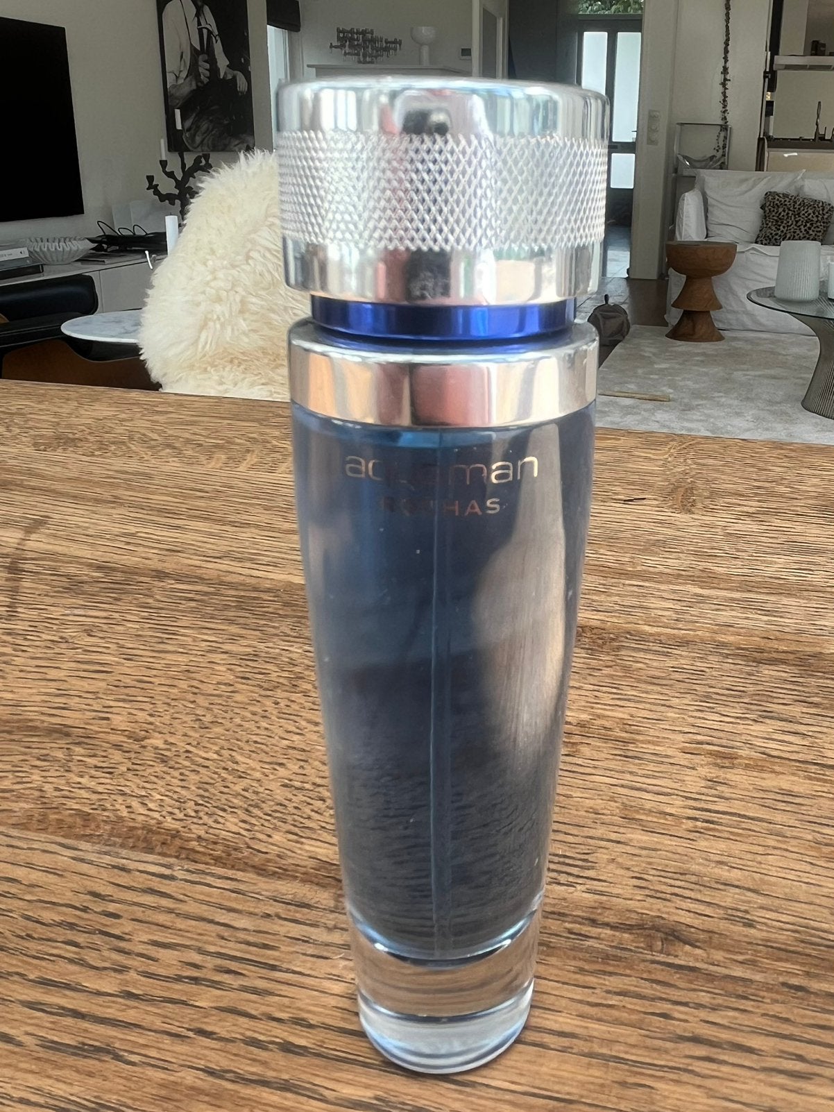 Aquaman Rochas 50ml discontinued, Ophalen of Verzenden, Zo goed als nieuw