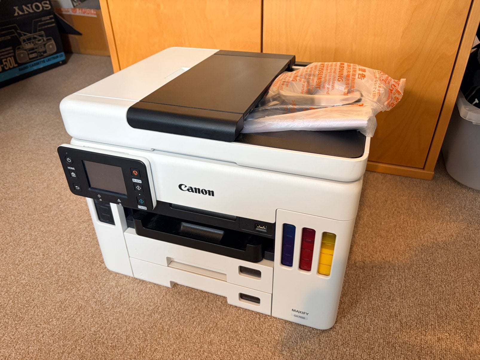 Canon GX7050, Ophalen, Gebruikt, Mailen, Inkjetprinter