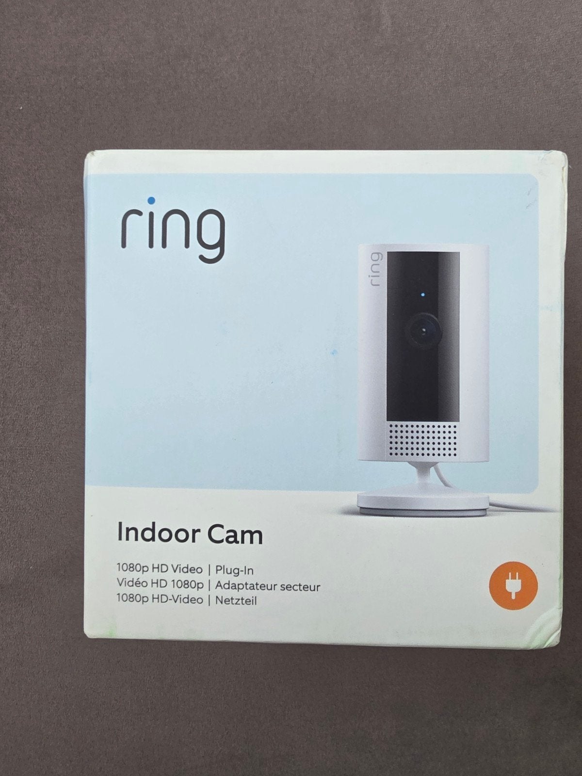 Ring Indoor Cam 1080p HD Video Beveiligingscamera, Audio, Tv en Foto, Videobewaking, Ophalen of Verzenden, Nieuw