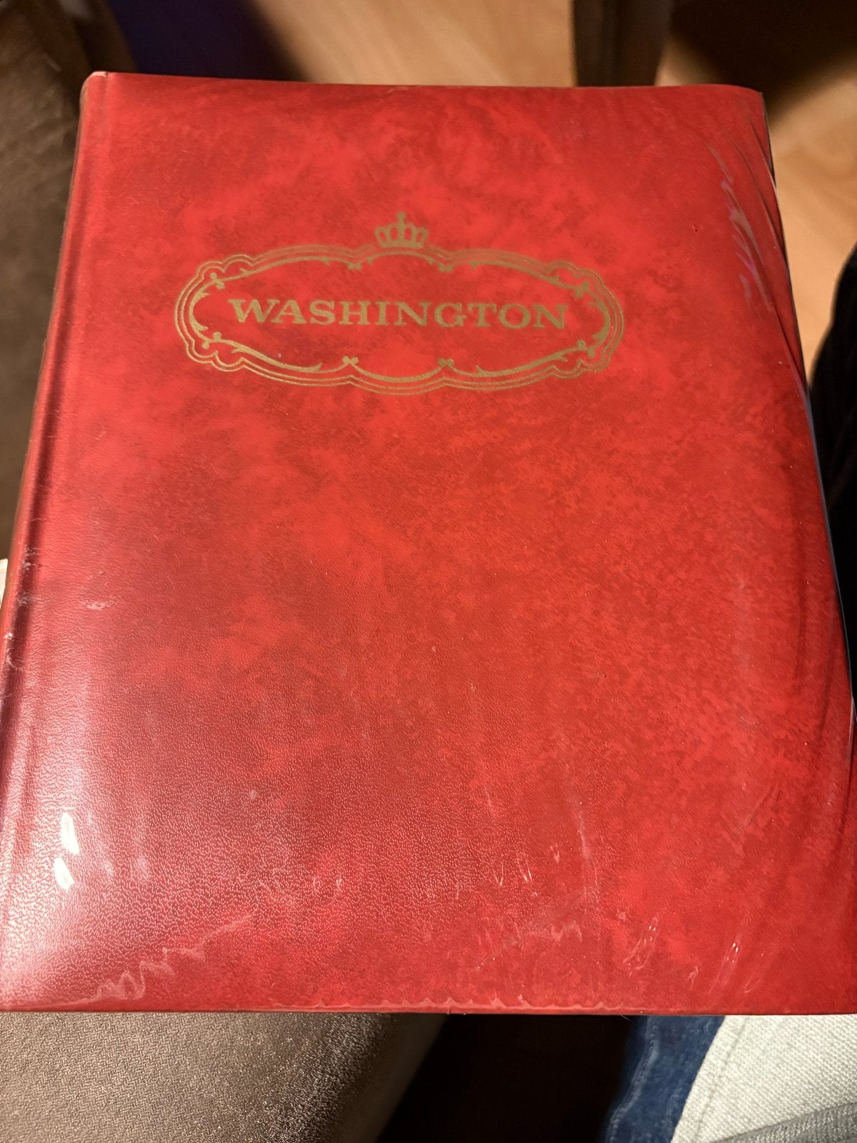 Washington Sigarenbandjes Album - De Geschiedenis van Amerik, Verzamelen, Ophalen of Verzenden, Gebruikt