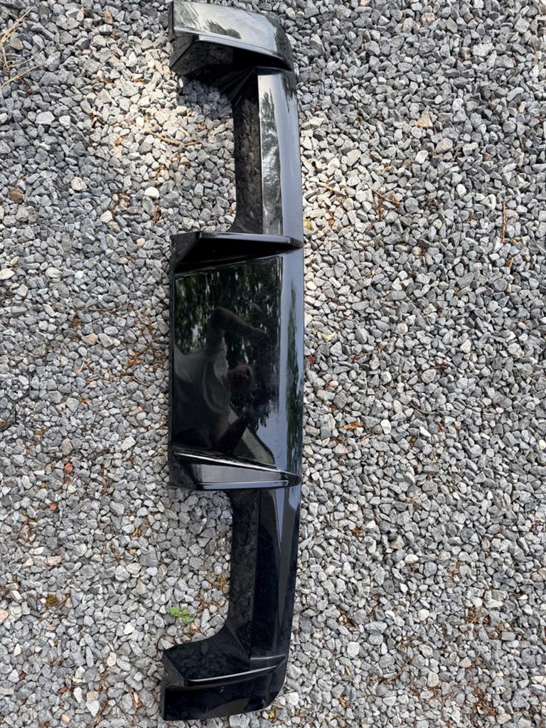 Zwarte achterbumper diffuser BMW Gx modellen, Ophalen, Gebruikt, Achter, Bumper