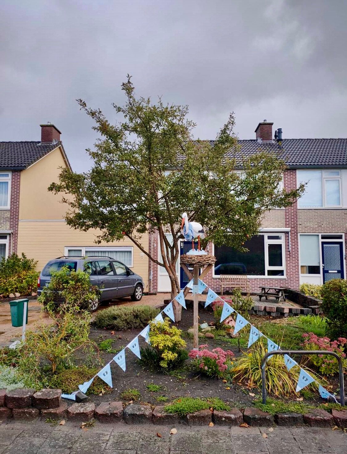 Te huur ooievaarsnest, Kinderen en Baby's, Kraamcadeaus en Geboorteborden, Ophalen, Nieuw