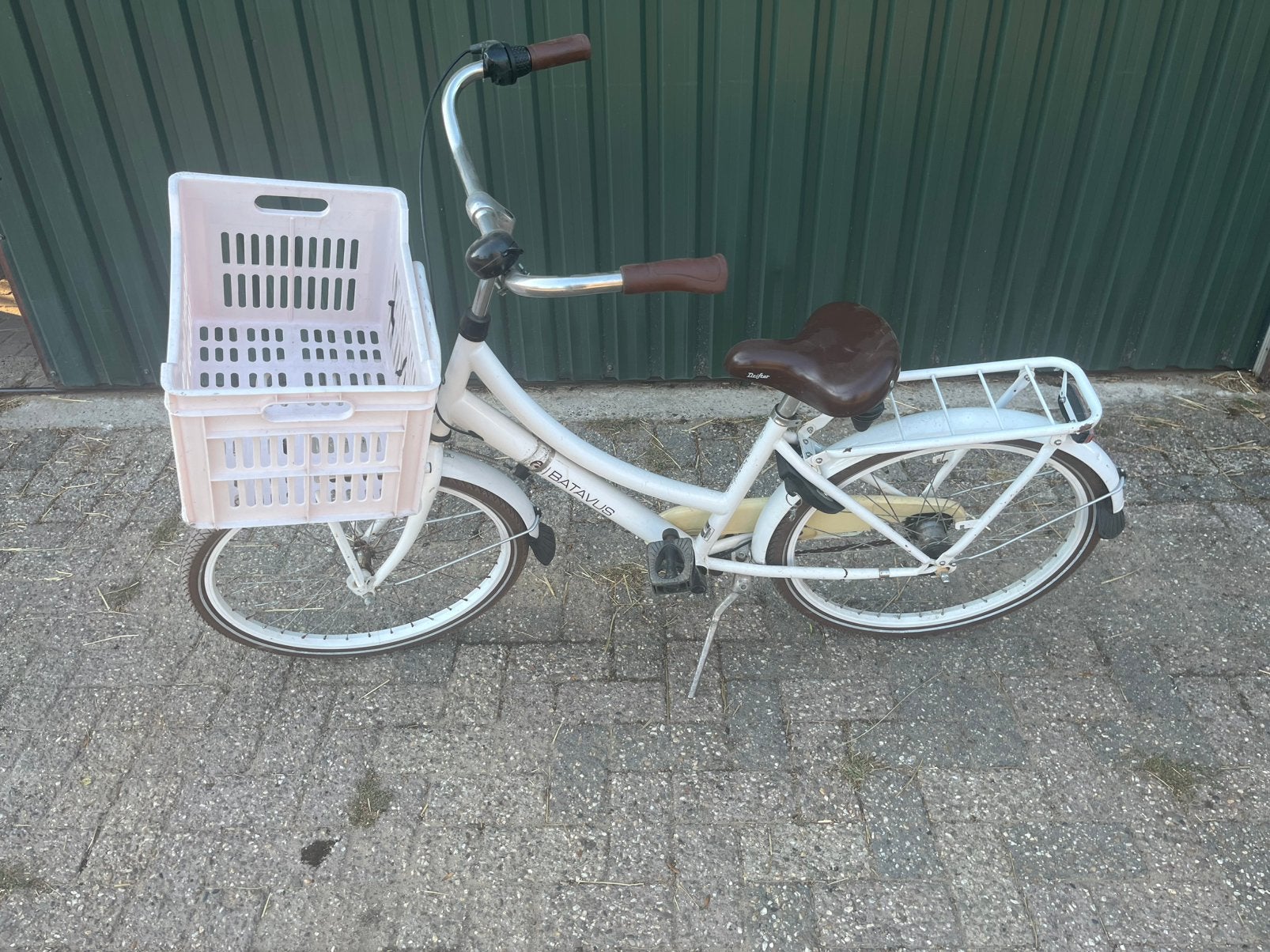 Meiden fiets (Batavus), Fietsen en Brommers, Fietsen | Meisjes, Ophalen of Verzenden, Gebruikt, 24 inch