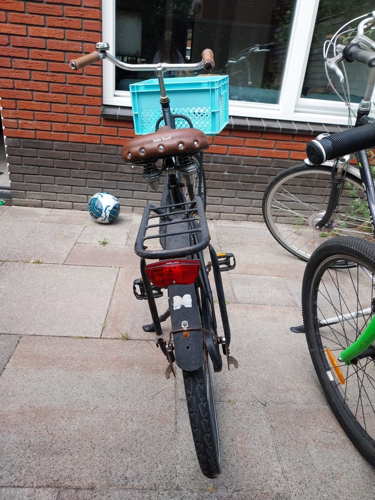 Meisjes fiets 26 inch, Ophalen, Gebruikt, Terugtraprem