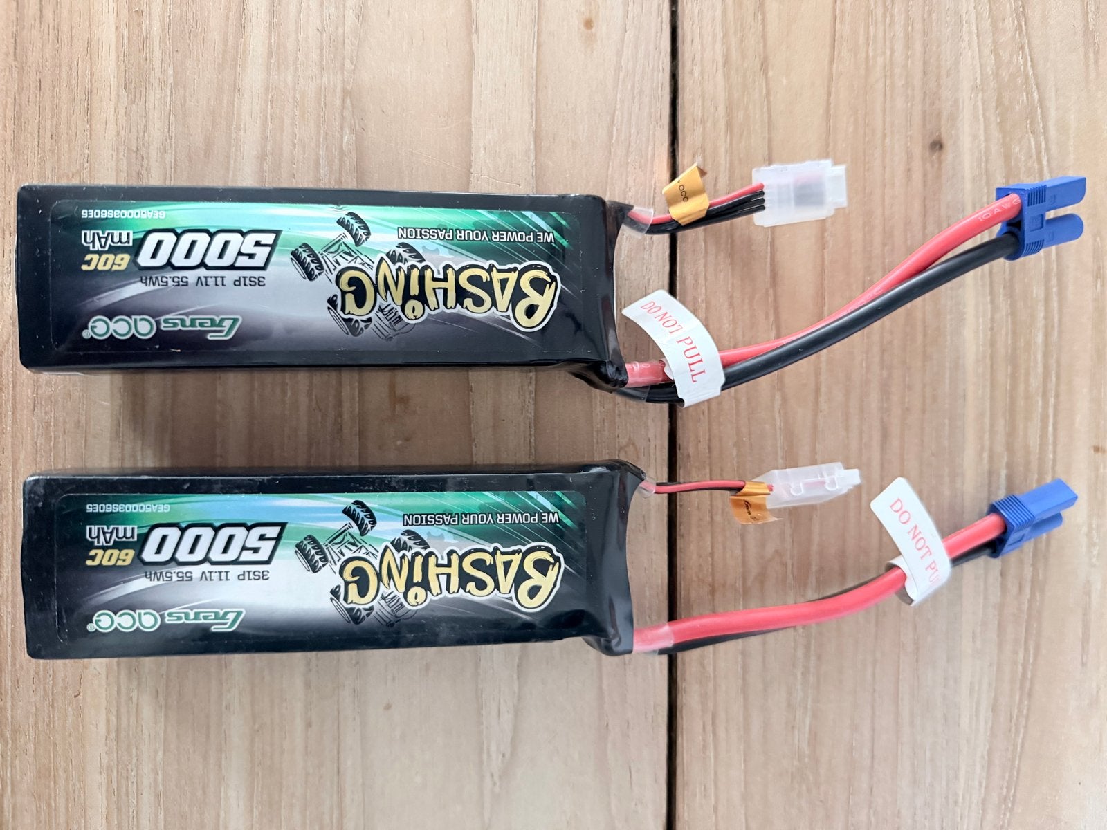 Bashing 3S Accu's 5000 mAh 60C LiPo (2 stuks), Gebruikt, Onderdeel, Overige schalen, Ophalen