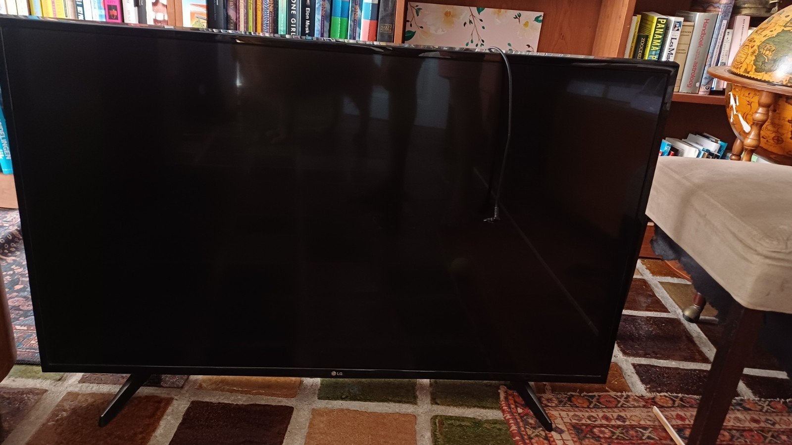 LG 49UH610V 49 inch 4K UHD Smart TV, Ophalen, 50 Hz, Zo goed als nieuw, 100 cm of meer