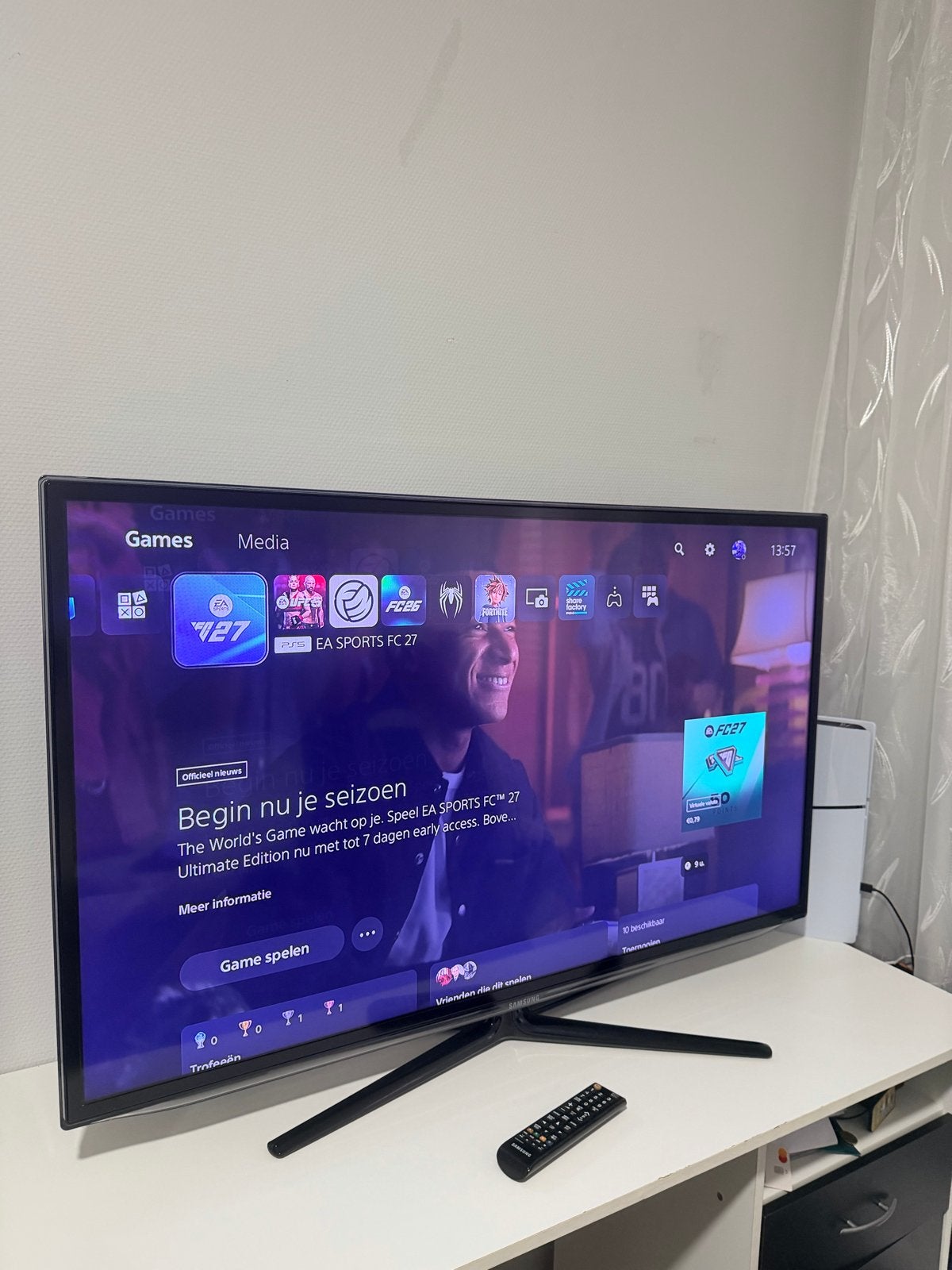 Samsung Smart TV (48 inch) 122 cm , Full HD, Ophalen, LED, Zo goed als nieuw, Samsung
