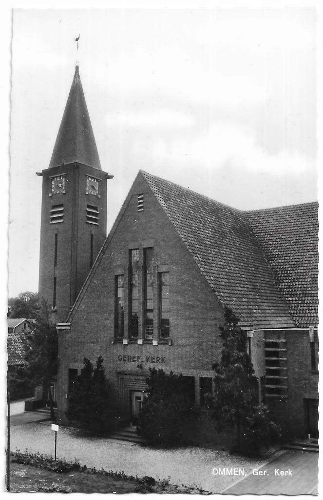 AK Ommen - Gereformeerde Kerk, Zuiderkerk, Verzenden, 1960 tot 1980, Ongelopen, Overijssel