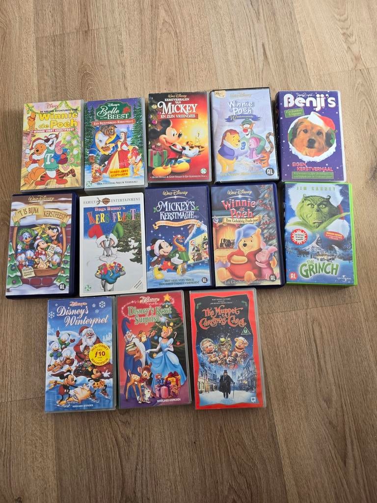 Disney Videobanden Collectie - VHS Cassettes, Cd's en Dvd's, Alle leeftijden, Ophalen of Verzenden, Zo goed als nieuw, Overige genres