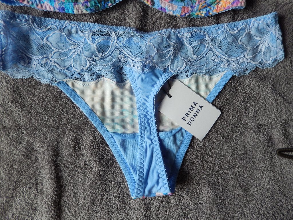 Prima Donna string Madison 44, Kleding | Dames, Prima Donna, Verzenden, Blauw, String