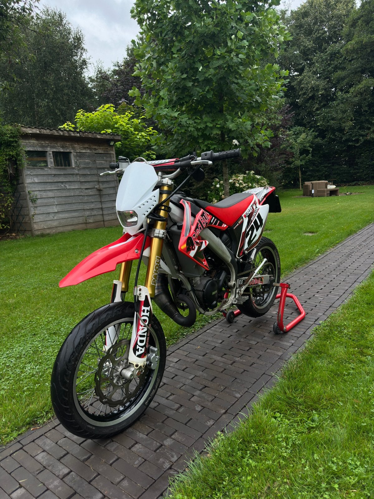 Honda hm crm 50, Fietsen en Brommers, Ophalen, Zo goed als nieuw, Overige merken