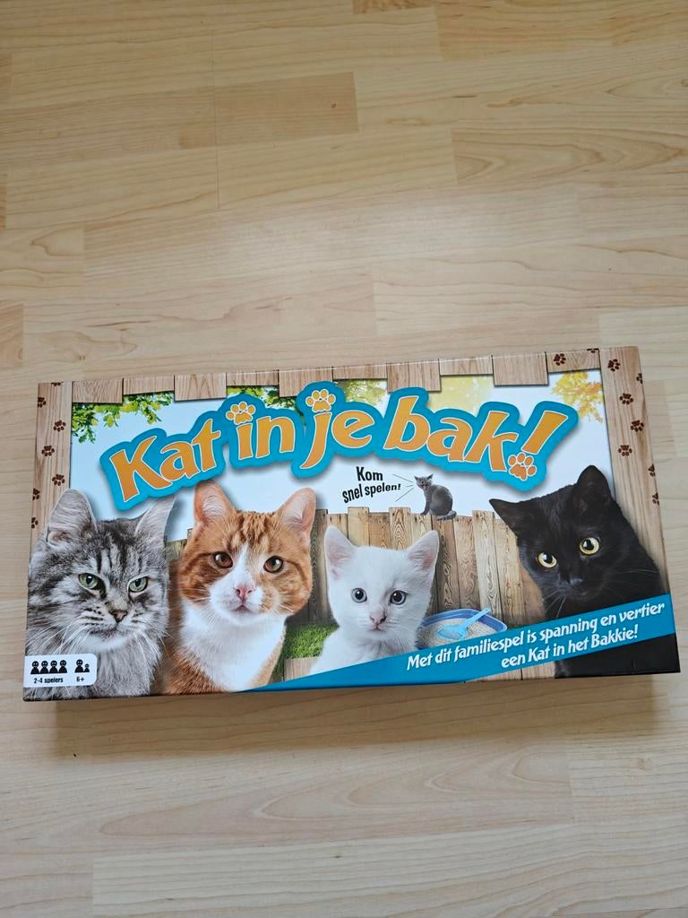 Kat in je bak! bordspel, Drie of vier spelers, Ophalen of Verzenden, Zo goed als nieuw