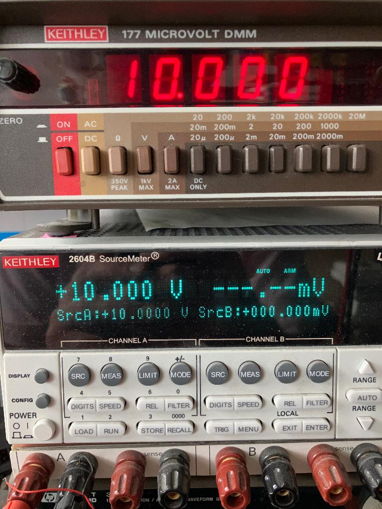Keithley 177 microvolt DMM, Ophalen of Verzenden, Gebruikt, Elektriciteit