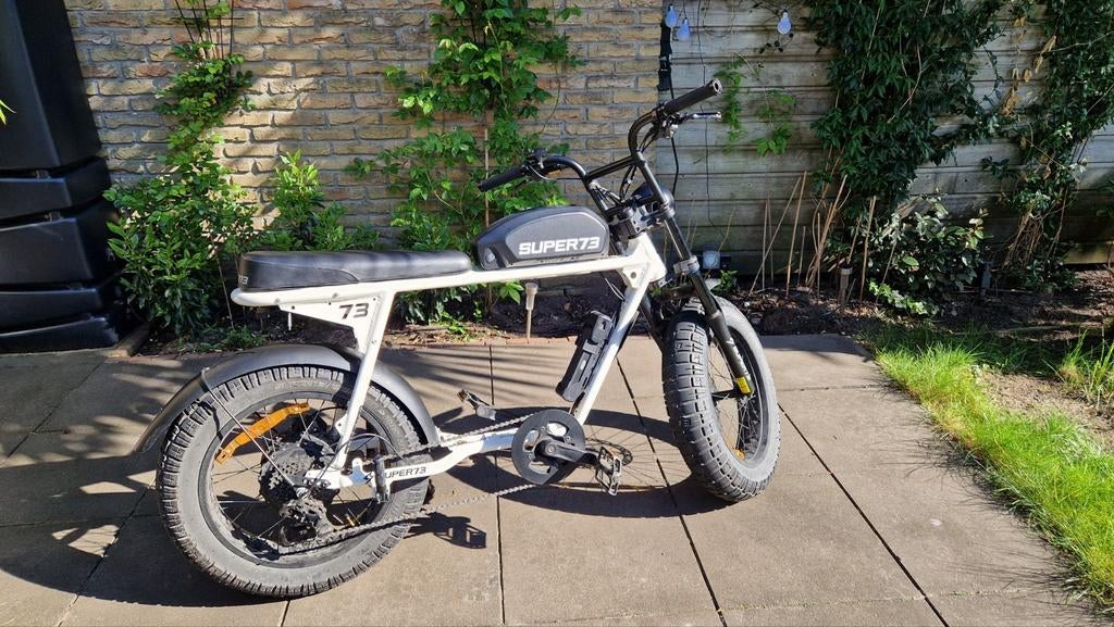 Super73 S2 - Stijlvolle elektrische fatbike Bone White, Fietsen en Brommers, Elektrische fietsen, Zo goed als nieuw, Overige merken