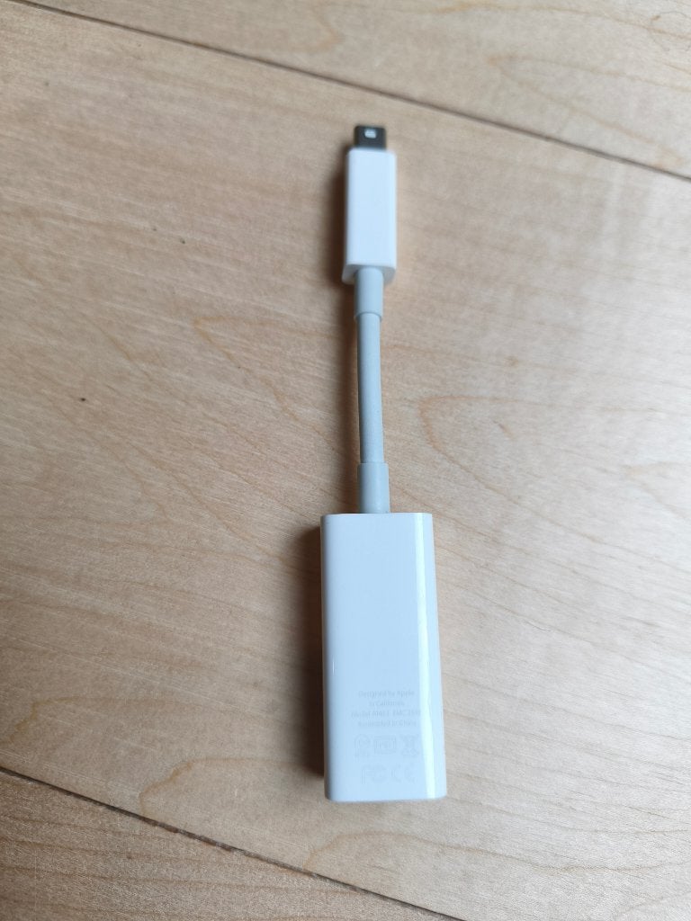 Apple Thunderbolt naar FireWire Adapter, Verzenden, Zo goed als nieuw