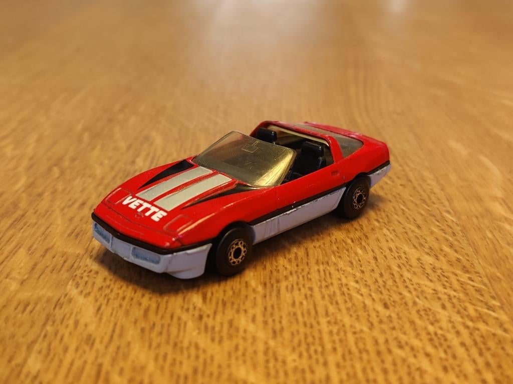 Matchbox Chevrolet Corvette 1984 ROOD, Ophalen of Verzenden