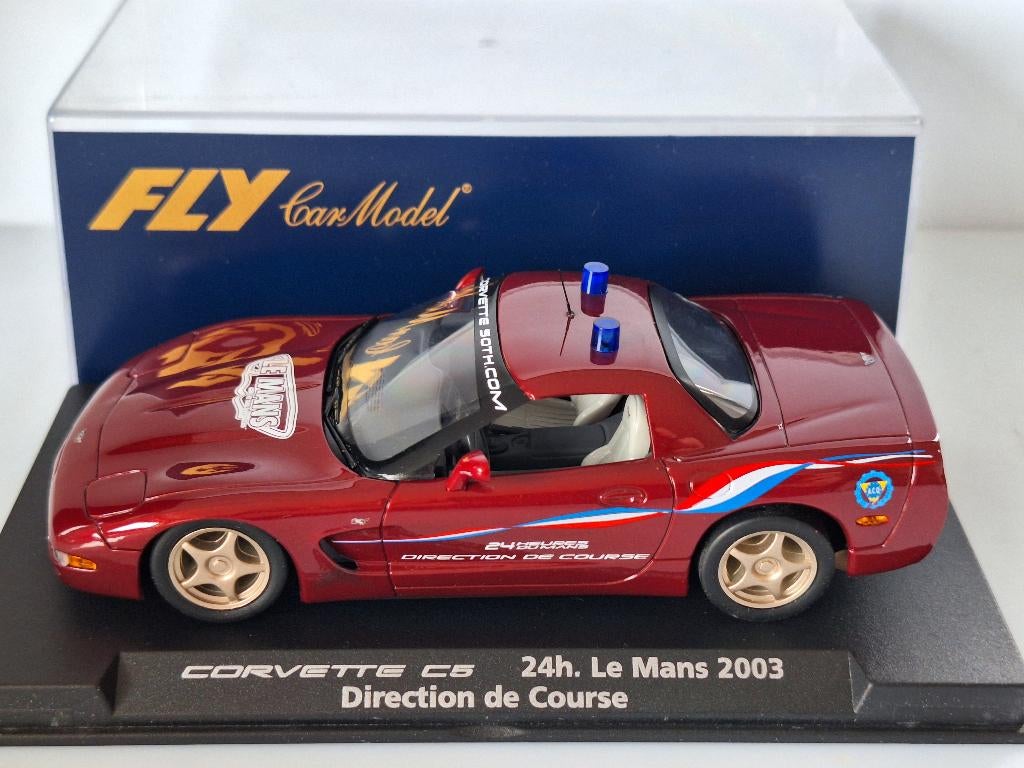 Fly Corvette C5 Le-Mans Derection De Course 2003 A-582 ACTIE, Overige merken, Racebaan, Fly, Nieuw