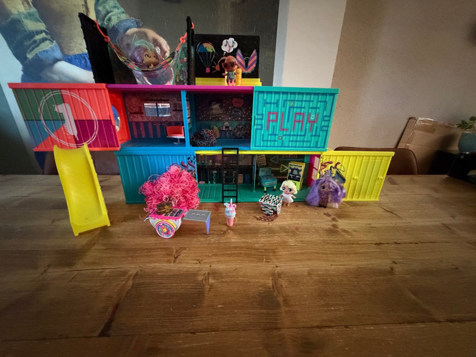 L.O.L. Surprise Huis, auto en vele extra's, Ophalen, Gebruikt, Meisje