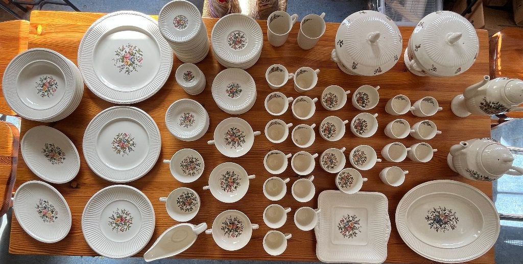 Prachtig Wedgwood Edme Conway Servies - Zeer Uitgebreid!, Ophalen