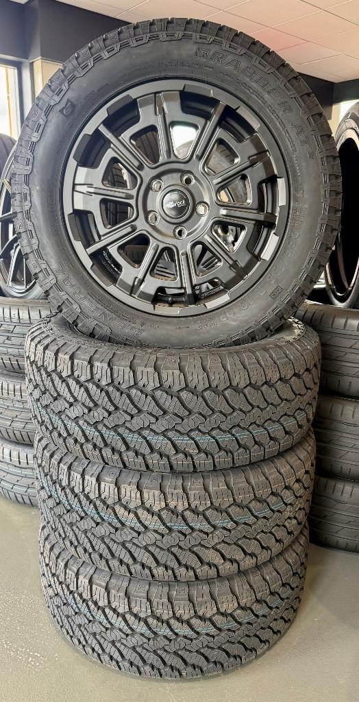 Superdik Brock velgenset voor TGE, Crafter, Sprinter, 18 inch, Bestelwagen, 255 mm, Nieuw