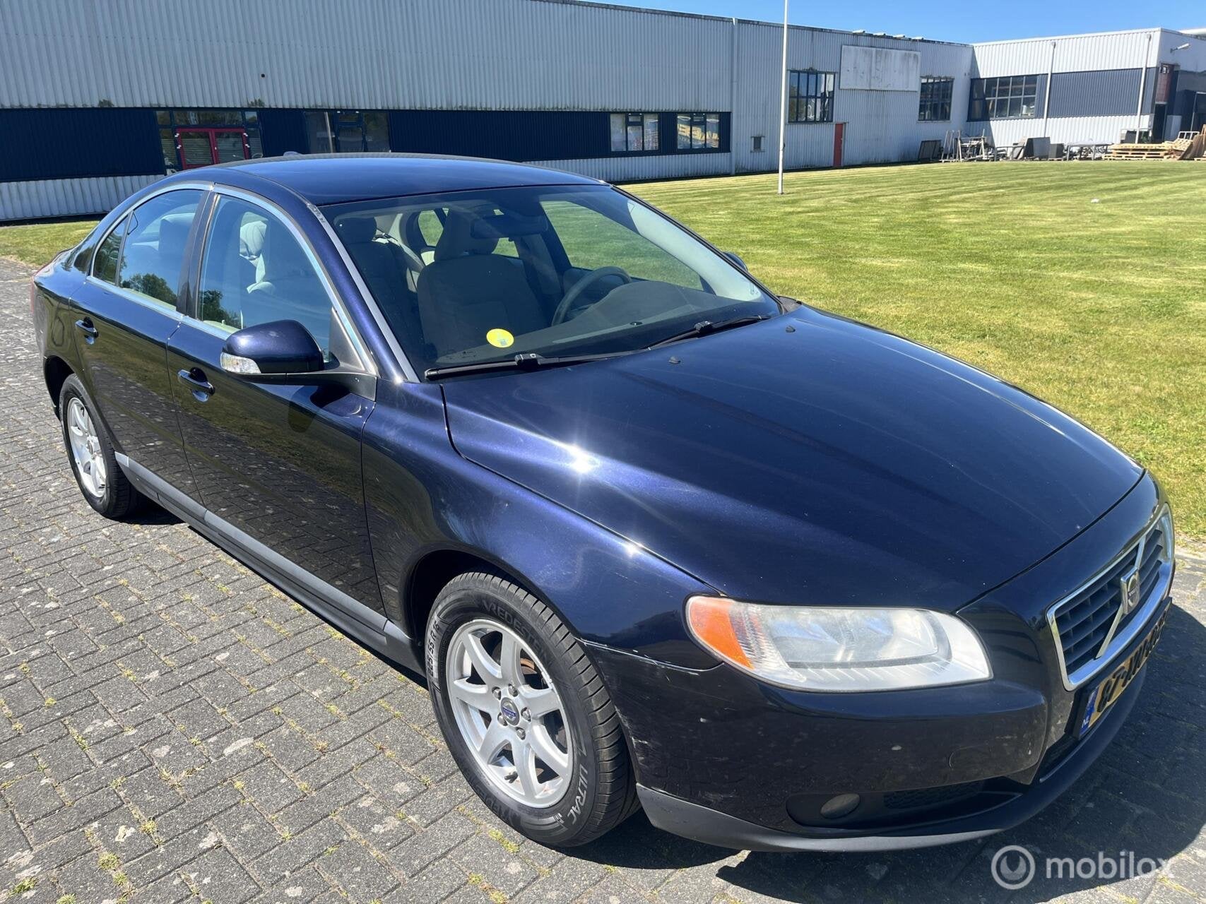 Volvo S80 2.5 T Kinetic Automaat / APK / NAP / Airco / Cruis, Auto's, Stof, 1514 kg, Blauw, 2521 cc