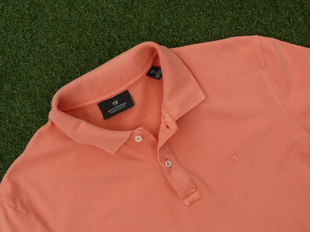 Scotch & Soda poloshirt maat M als nieuw, Maat 48/50 (M), Oranje, Ophalen of Verzenden, Zo goed als nieuw