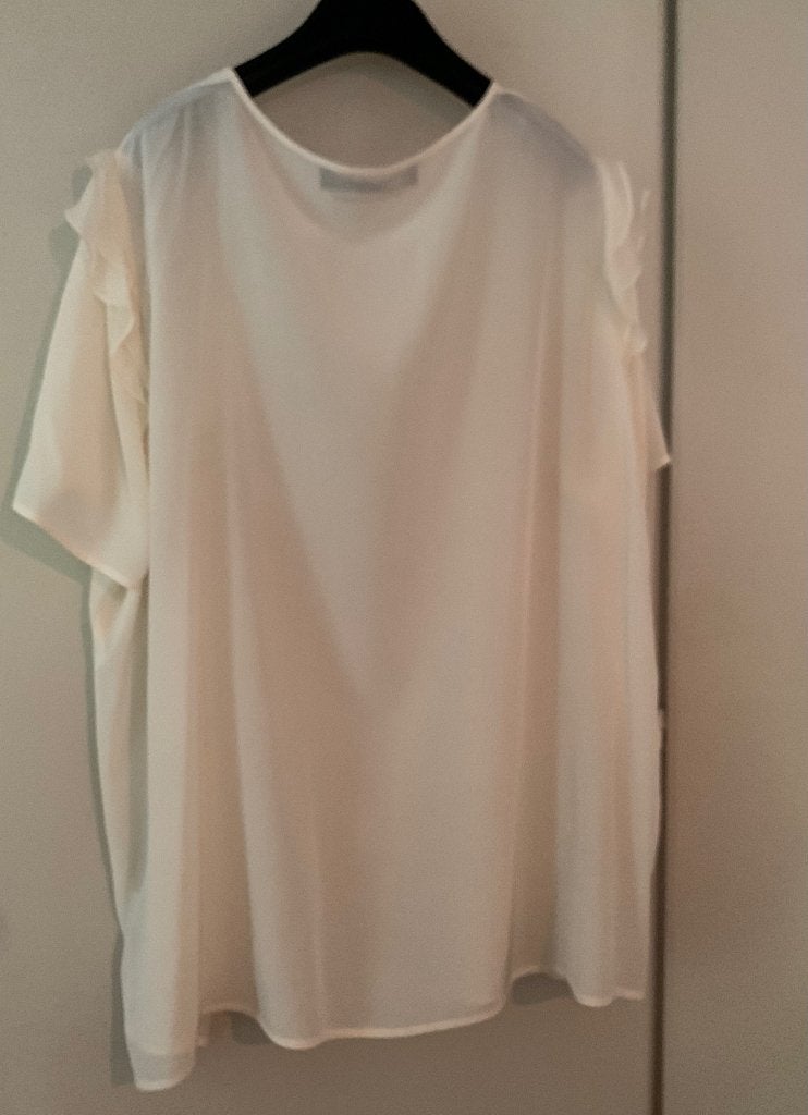 Luchtige Zijden TOP MARINA RINALDI XL 31 bijzonder nieuw, Overige kleuren, Verzenden, MARINA RINALDI, Nieuw