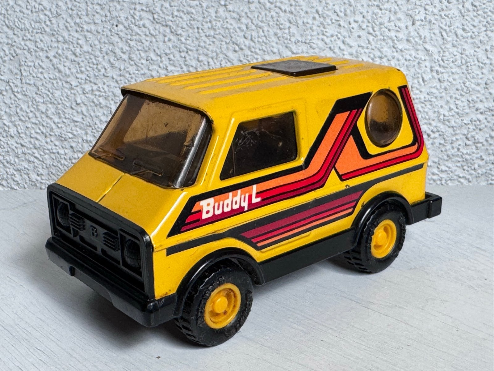 Vintage Buddy L Corp. Japan Speelgoedbusje - Geel, Ophalen of Verzenden, Gebruikt