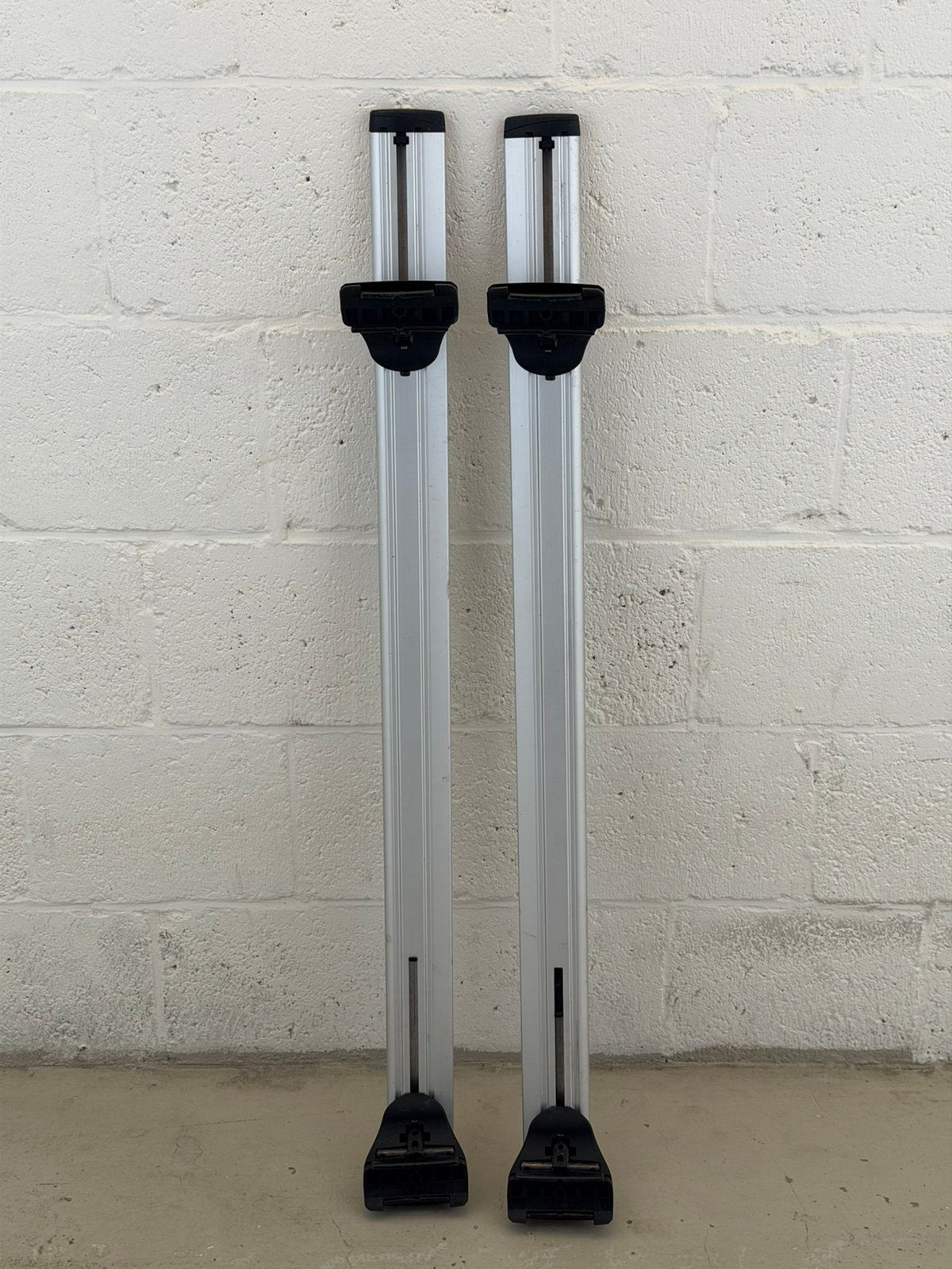 Originele Volvo aluminium aero dakdragers | Incl. sleutels, Ophalen, Gebruikt